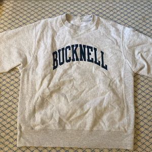 Bucknell women’s oversized crew neck sweatshirt MEDIUM